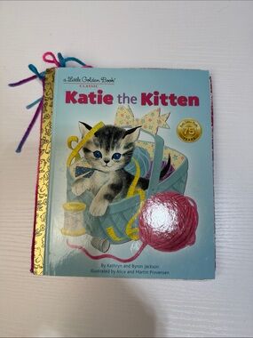 Katie the Kitten Little Golden Functional Junk Journal